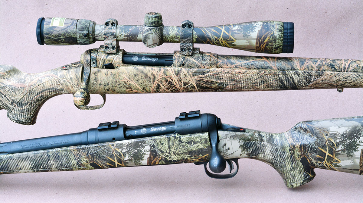 The Savage Model 110 was the first regular production rifle offered in both right- and left-hand versions.